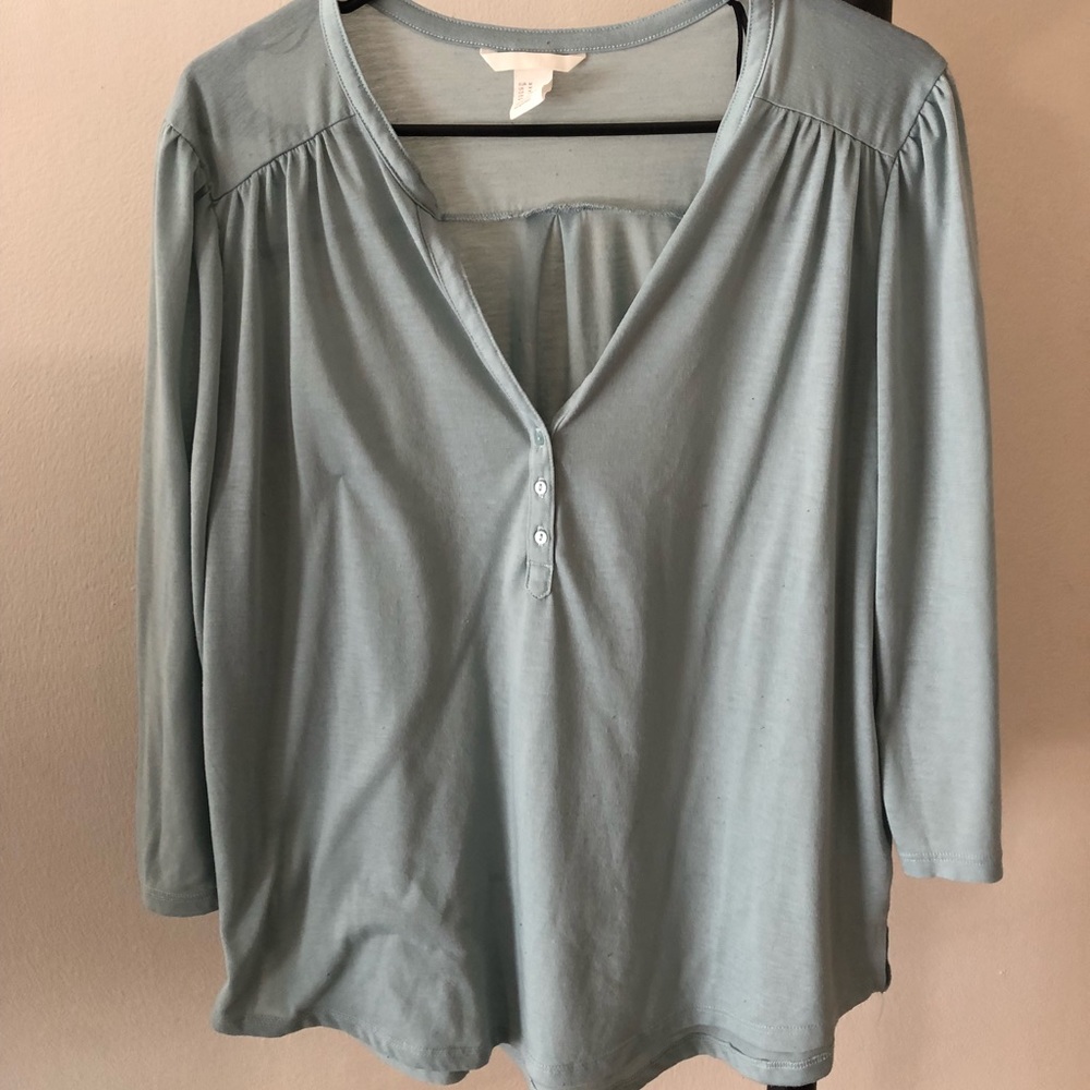 Steal blue blouse from H & M